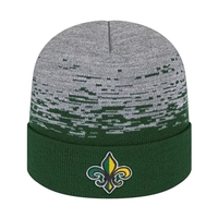 Static Pattern Knit Cap With Cuff