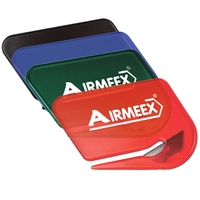 Translucent letter opener featuring a hook and loop backing.... from ASI...