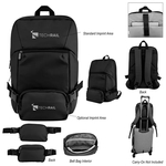 Yosemite Backpack With Removeable Belt Bag