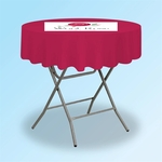 Tablecover, 14" Hang, 60" Diameter - Full Digital