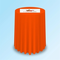 Full digital table cover that measures 60" diameter and 30" tall.... from ASI...