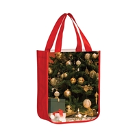 9" x 4" x 11" laminated OPP non-woven tote with dye... from ASI 35290...