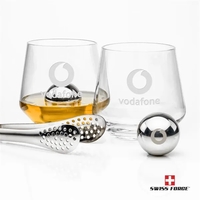 The Swiss Force® Stainless Steel Ice Balls and Tong are combined... from ASI...