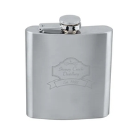6 oz Stainless Steel Flask