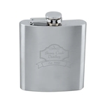 6 oz Stainless Steel Flask