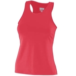 Augusta Sportswear Girls' Solid Racerback Tank Top