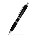 Squared Basset Satin Soft Touch Gel Performance Pen™ (Chrome