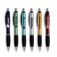 El-Gripper Click Pen - Silver Accents