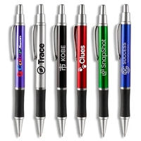 Sleeker Click Pen - Silver Accents