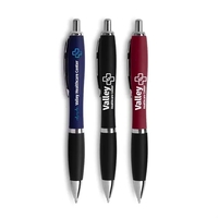Basset Satin Soft Touch Click Pen