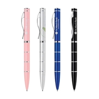 Deep Enamel Coated Aluminum Ballpoint Twist Metal Pen