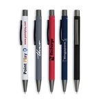 Fleetwood Satin Soft Touch Gel Click Pen (Recycled Aluminum)