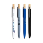 Bali Satin Soft Touch Gel Click Pen (Recycled Aluminum)