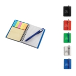 Jothaven 4.15 x 5.5 Translucent Plastic Spiral Journal with