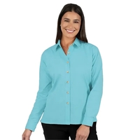 Blue Generation - Women's Pocketless Long Sleeve Superble...... from ASI...