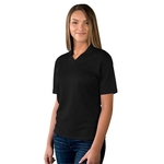 Blue Generation - Women's Pocketless Wicking V-Neck Polo
