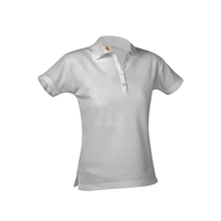 A+ Uniforms - Knits - Ladies Pique Knit Short Sleeve Polo...... from ASI...