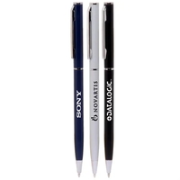 Metal ballpoint pen with customizable barrel.... from ASI 39552 BEL Promo