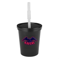 16 oz. Little Sippy Stadium Cup (Full Color Imprint)
