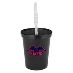 16 oz. Little Sippy Stadium Cup (Full Color Imprint)