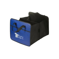 Expandable auto organizer with outer pockets on front and back and... from...