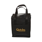 Non-Woven Cubic Lunch Cooler Bag With ID Slot