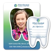 Tooth Punch Out Picture Frame Magnet