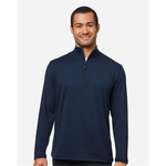 Glyder Men's Fairway Marbled Jersey Quarter-Zip Pullover