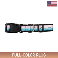 1" Sublimated Pet Collar w/ Nickel-Plated Hardware