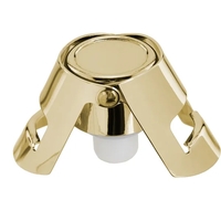 Doming Champagne Stopper - Gold Plated