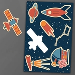 7" x 11" Vinyl Sticker Sheet 6 mil