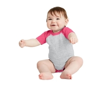 Rabbit Skins Infant Baseball Fine Jersey Bodysuit.