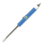 Pocket Screwdriver - Fixed 1/8" Flat Tip Blade w/Hex Bit Top