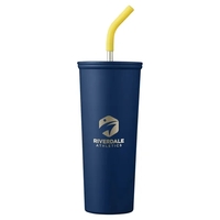 Essex 23 oz Vacuum Insulated Stainless Steel Tumbler With...