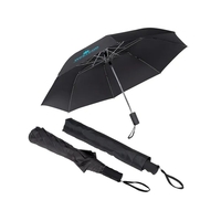 44" Arc Vented Auto Open Folding Umbrella