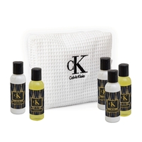 Premium full body toiletry kit with shampoo, conditioner, moisturizer cream,...