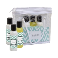 Hand care kit with a vinyl zipper pouch, 2 oz. exfoliating... from ASI 44900...