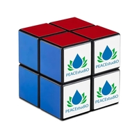 4 panel Rubik's® cube with full customizable sides.... from ASI 79530 Prime Line