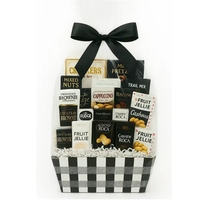 Elegant Gourmet Snack Basket