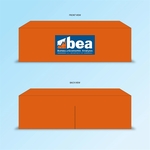 8 Ft. Full Table Cover Fitted Zipper Back-Full Digital