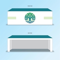 8 Ft. Full Table Cover Fitted with Open Back... from ASI 30442 Above & Beyond...