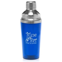 16.2 oz. cocktail shaker with stainless steel interior and plastic...