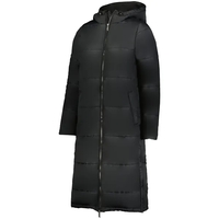 Ladies Cold Secure Long Puffer Jacket