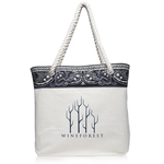 Paisley Pattern Canvas Tote Bags