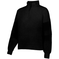 Ladies 9-ounce, 60% cotton/40% polyester athletic fleece pullover.... from...