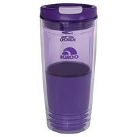 4" x 8.75" x 4" Tritan™ plastic 22-ounce tumbler with PP... from ASI 79530...