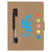 Stowaway Sticky Jotter With Pen
