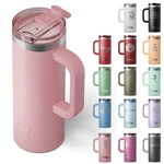 RTIC 16oz Ringed Stainless Steel Ceramic Lined Travel Mugs