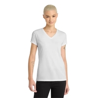District Women's Perfect Blend CVC V-Neck Tee.