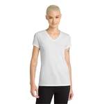 District Women's Perfect Blend CVC V-Neck Tee.